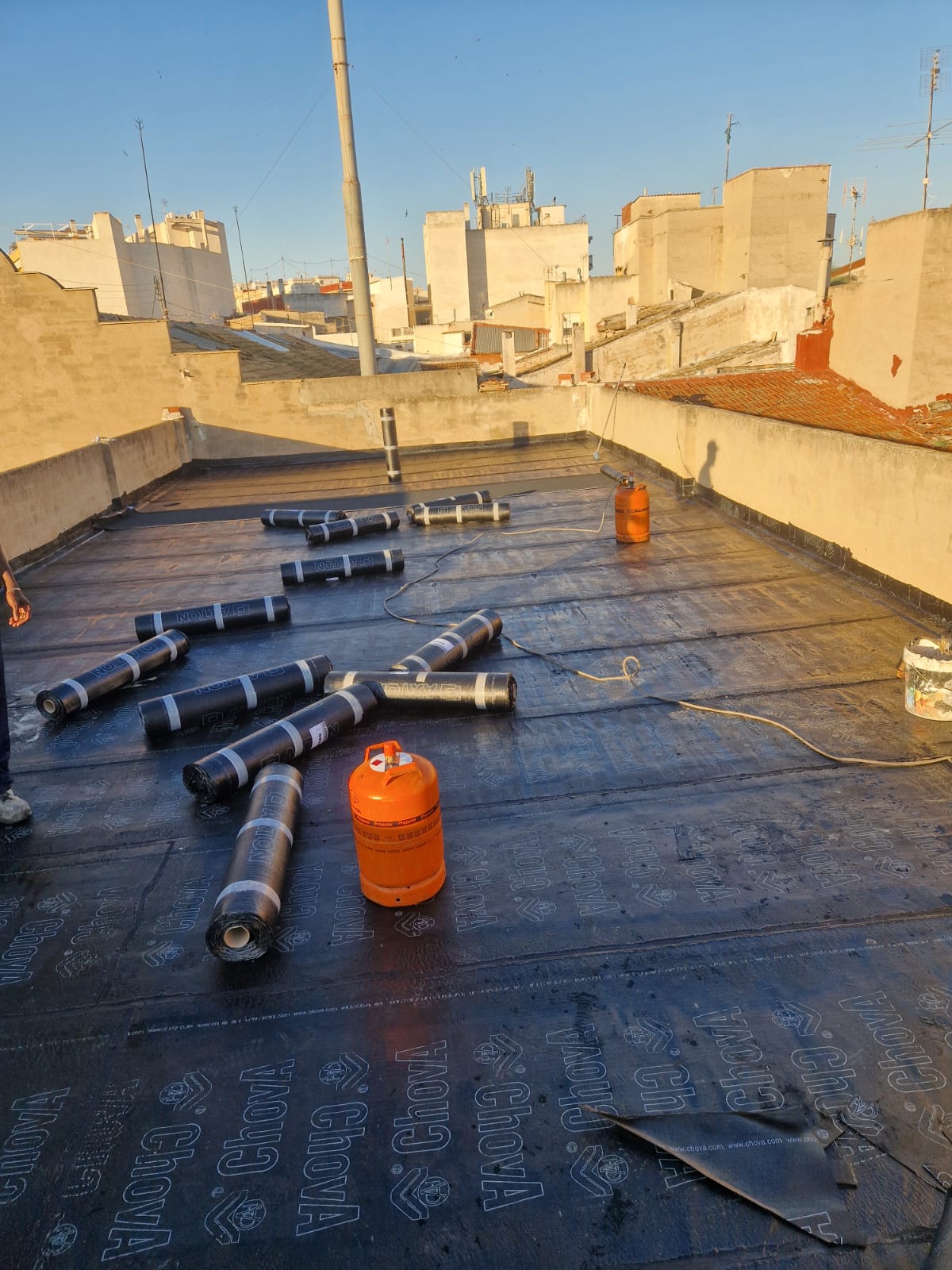 Impermeabilizaciones de cubiertas y fachadas en Alicante